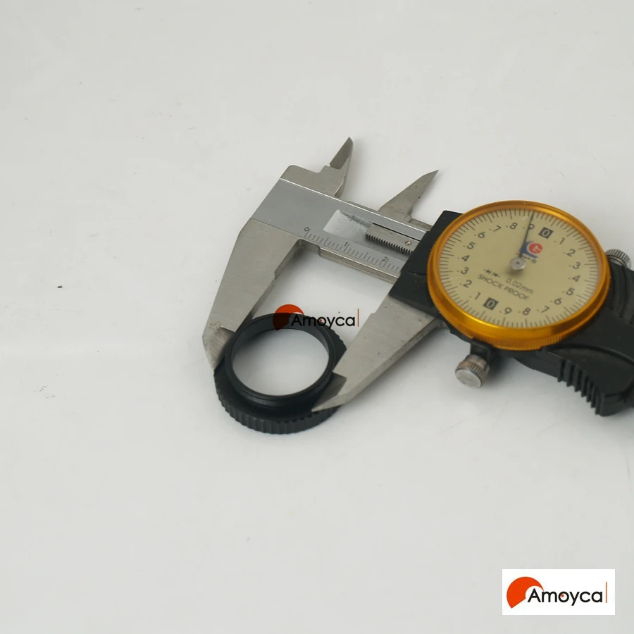 Metall M27X 0,75 Weibliche gewinde zu M24 X 0,75 männlichen gewinde adapter mikroskop objektiv