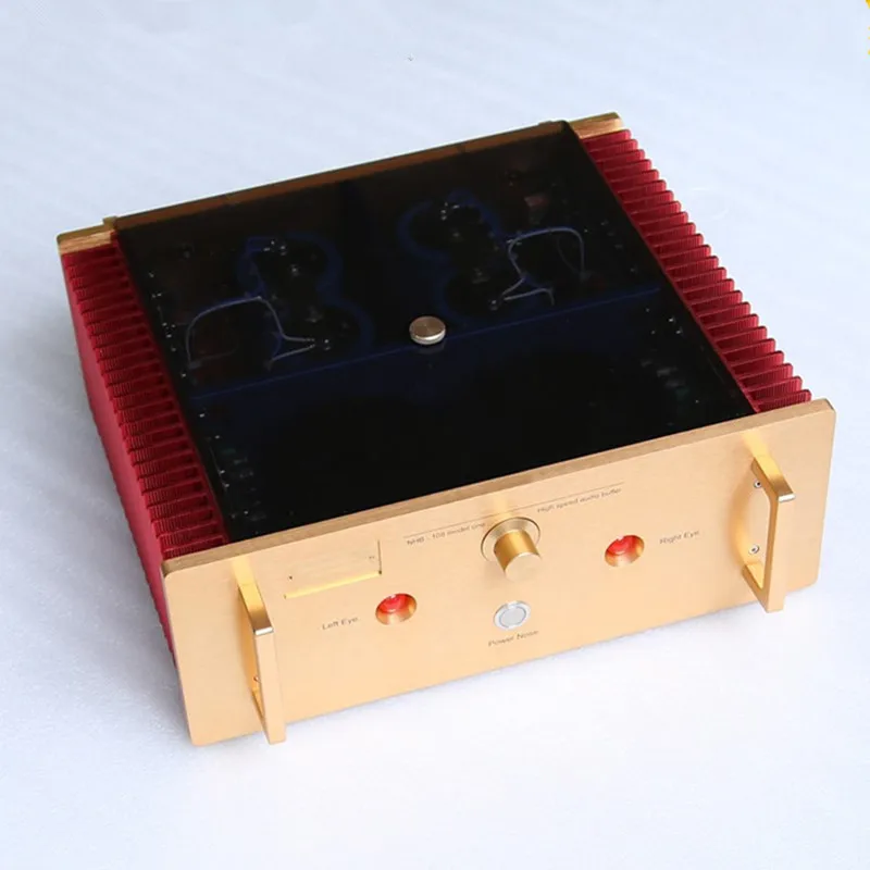 

Best Sound No Negative Feedback Study/Copy Dartzeel NHB108 Power Amplifier 140W*2 8ohm OFC Super pure Cooper Transformer