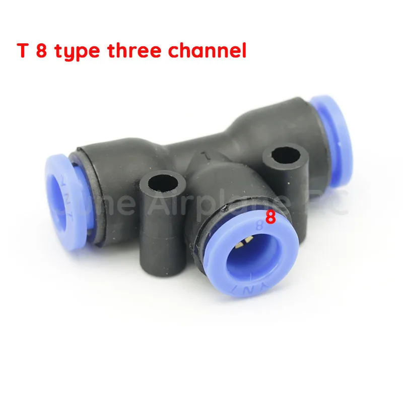 Agricultural Crop Protection Fast Plug Y Joint T Joint + Joint 8-12-8 Three Directing Links Water Pipe Connector for Agricultura