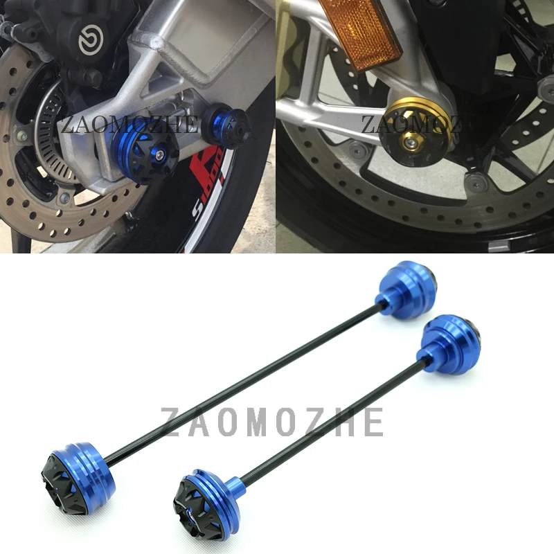 

Переднее и заднее колесо вилки для мотоцикла BMW S1000RR 2009-2016 S1000R 2014-2015 HP4 2012-2014 осевые ползунки защитная крышка