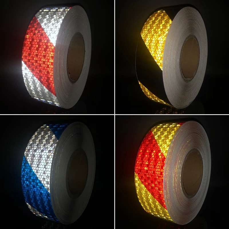 5 Cm X 5 M Reflecterende Tape Sticker Voor Auto