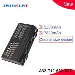 A32-T12 A32-X51 Laptop Battery For Asus T12 T12C T12Er T12Fg T12Jg T12Mg T12Ug X51H X51L X51R X51RL