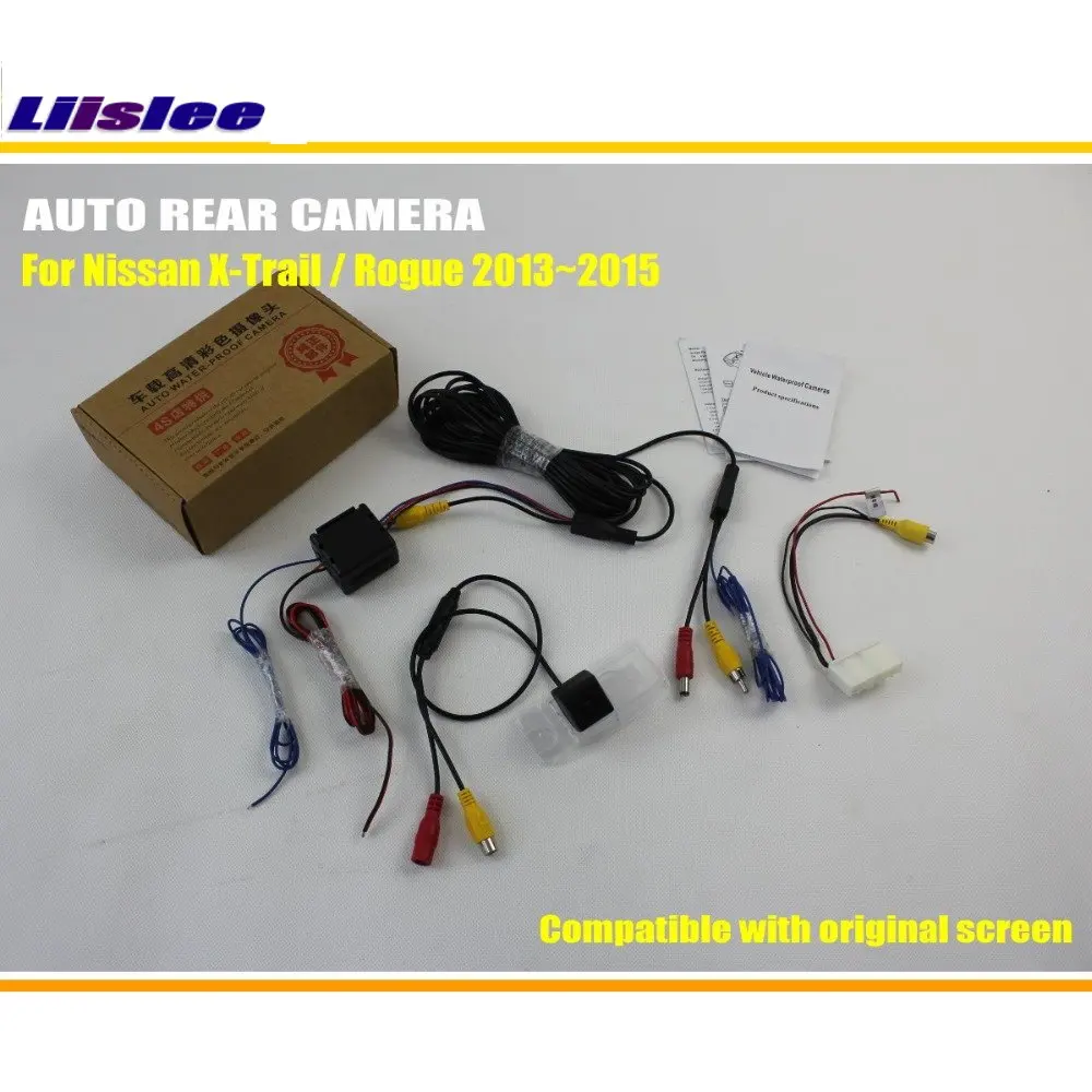 Compatible Original Car Display Reversing Camera For Nissan Qashqai X-Trail Rogue 2013-2016 Adapted Backup Parking Accessories