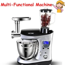 7L Household Stand Mixer Food Processor Dough Maker Chef Machine Heating function Cooker Mixer Egg Beater