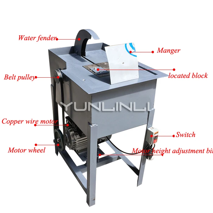 2200w 12 Inch Jadestone Cutting Machine Bench Type Water Cutting Machine For Jade Agate Stone