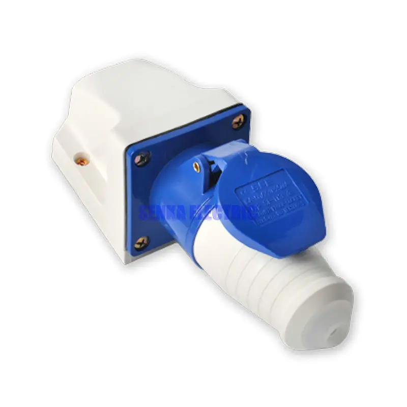 AC 220-250V AC 380-415V 16A IEC309 IP44 Industrial Socket / Plug 3Pin/4Pin/5Pin Waterproof Male Famale Electrical Connector