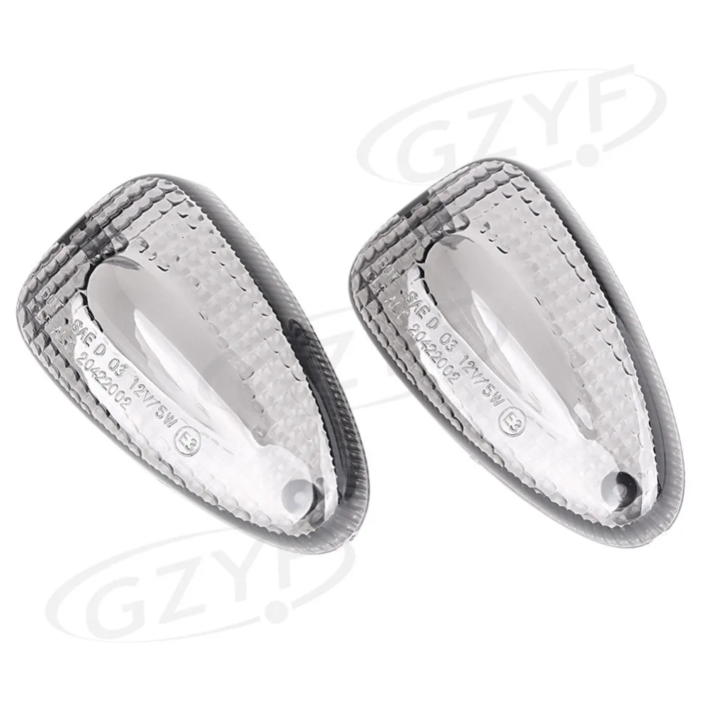 GZYF 2PCS E-Mark Turn Signals Light Lamp Indicator Blinker Lens for BMW R1200GS K1200RS K1200R 2004 2005 K1200S 2004-2005