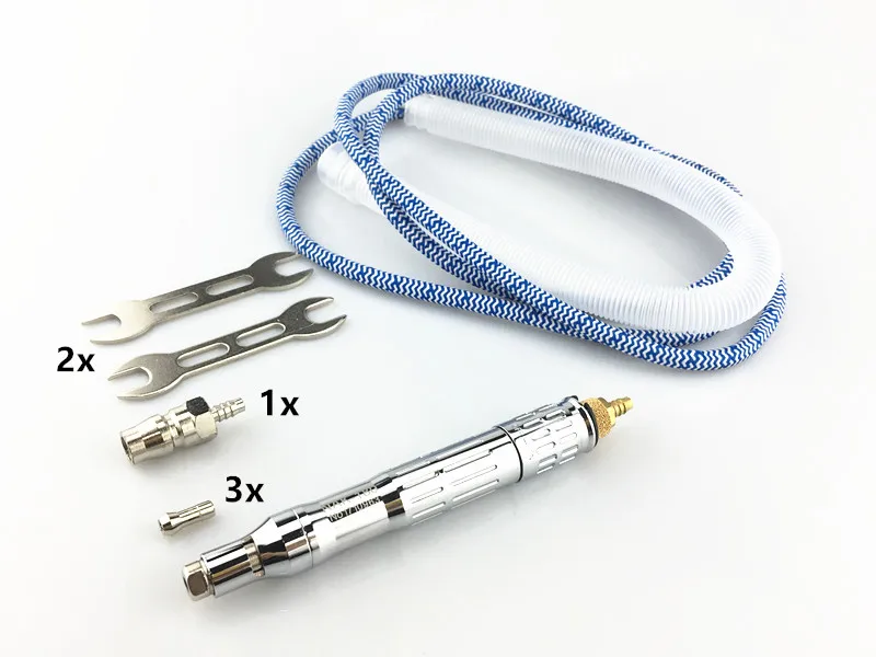Jrealmer 1pcs NAK-180 Air Micro grinder pencil Universal Collets Die grinder air pressure