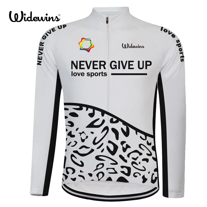 

High Quality never give up love sports cycling Jersey summer long sleeve jersey one of the great victories of free shipping 6535