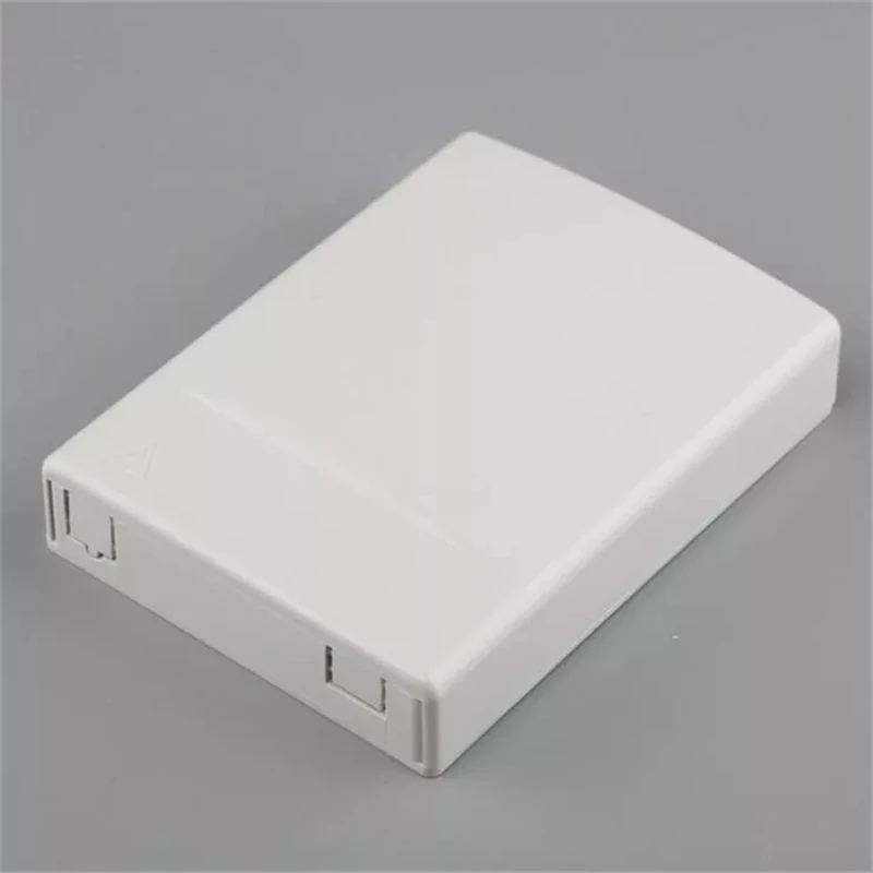 120 type patch panel single port abs plastic terminal box optical fiber distribution box one port free shipping elink 20 Pcs