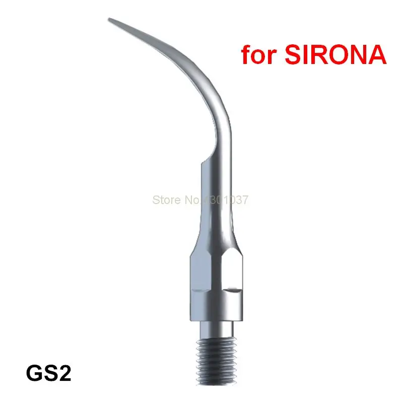 2pcs GS2 Ultrasonic Scaler Scaling Tip for SIRONA PerioScan PerioSonic SIROSONIC/L/TL SIROSON S/C8/L Dental Products