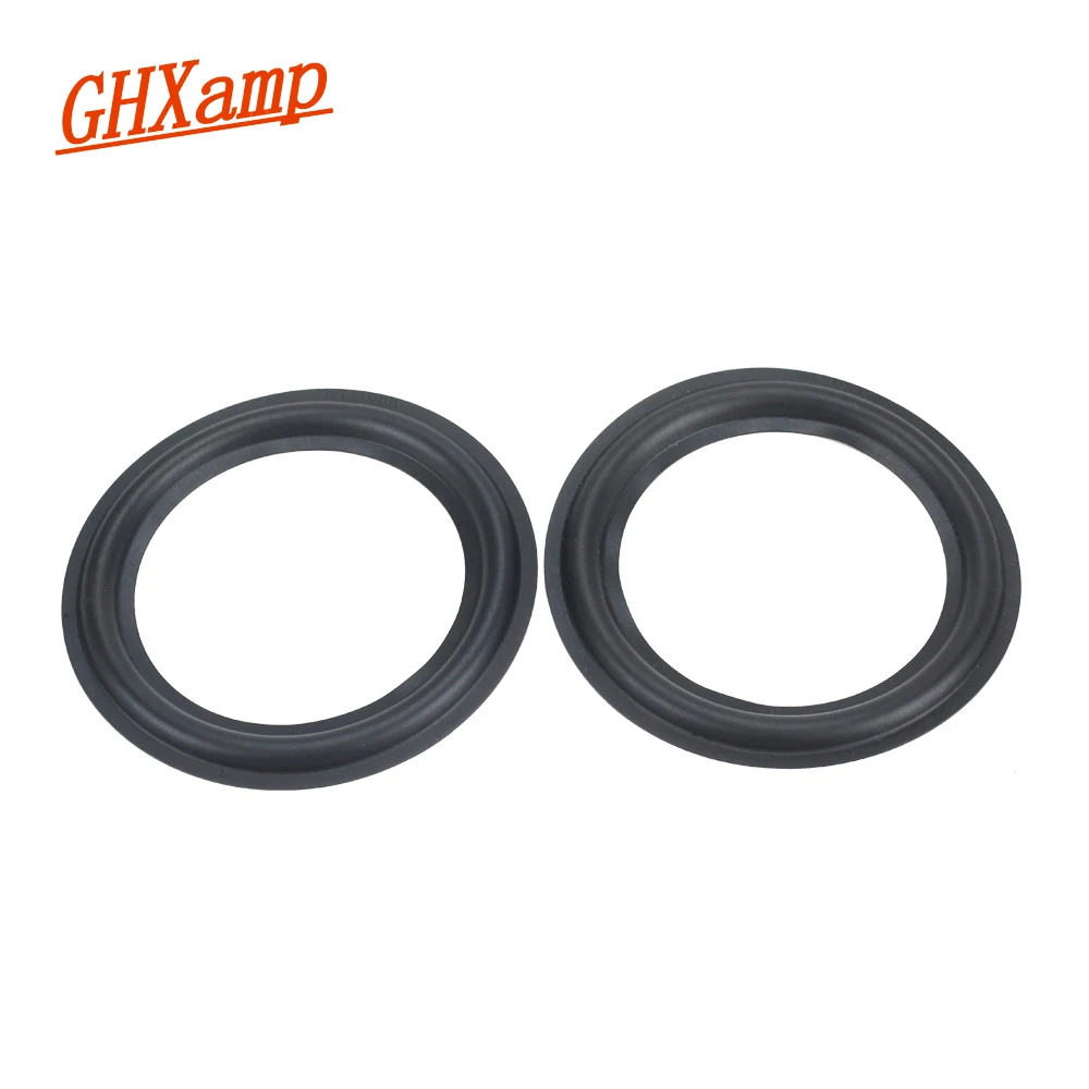 GHXAMP 2PC 4.5 inch 106A Speaker Rubber Surround Woofer Speaker Repair Accessories Diy General Folding Edge For YAMAHA SC21