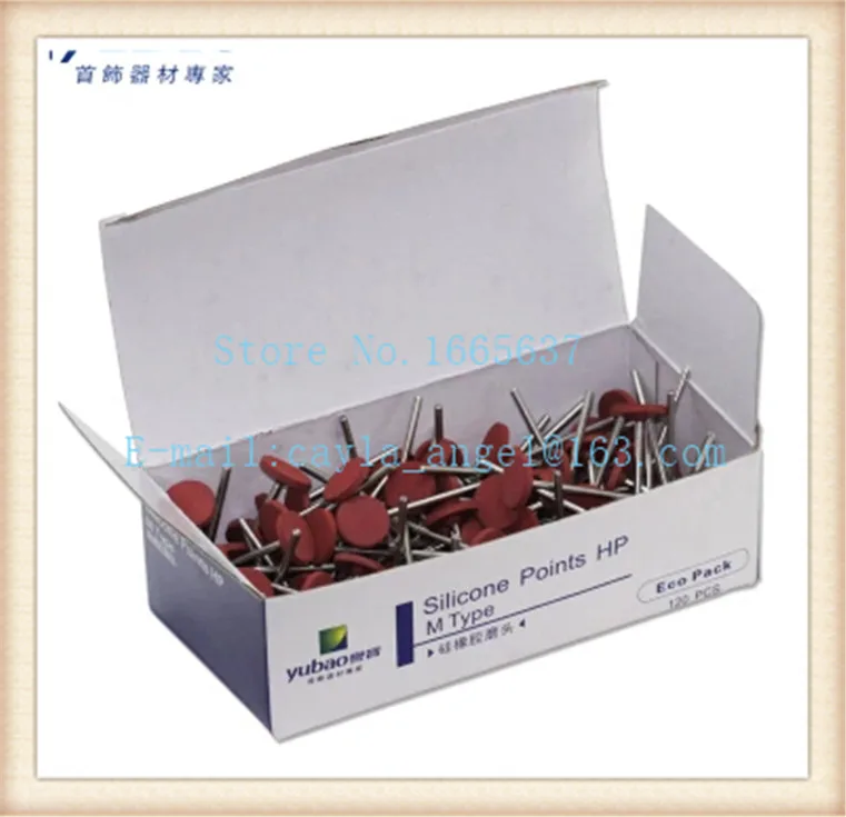 

Free Shipping Dental Labratory Tools Abrasives Rubber Polishers Silicone Polishers Grit Fine RF2314 100pcs/box