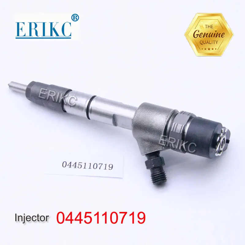 

ERIKC Original Fuel Injector 1112100-E06-C1 0445110719 Sprayers Diesel Stainless Steel Injection 0 445 110 719 for GreatWall