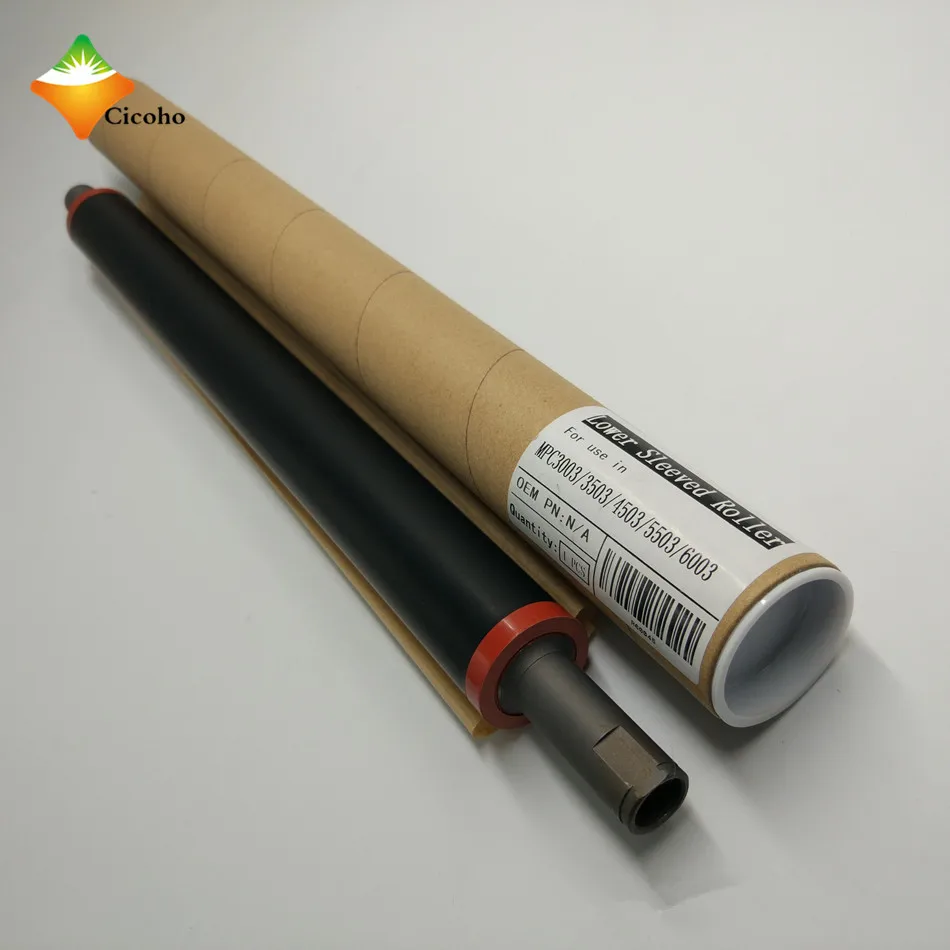 Original MPC3003 lower fuser sleeved roller for Ricoh MPC 3003 4503 3503 5503 6003 For Ricoh MPC3503 MPC5503 pressure roller