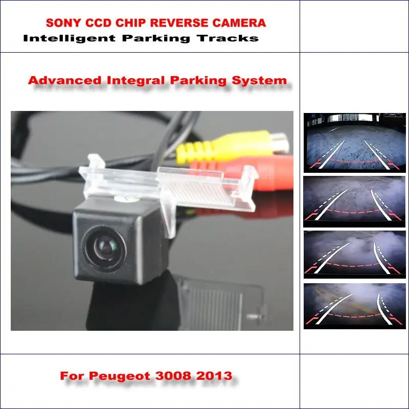 

For Peugeot 3008 2012-2017 Car Rear View Camera Auto Back Parking Intelligentized Trajectory Dynamic Guidance CAM