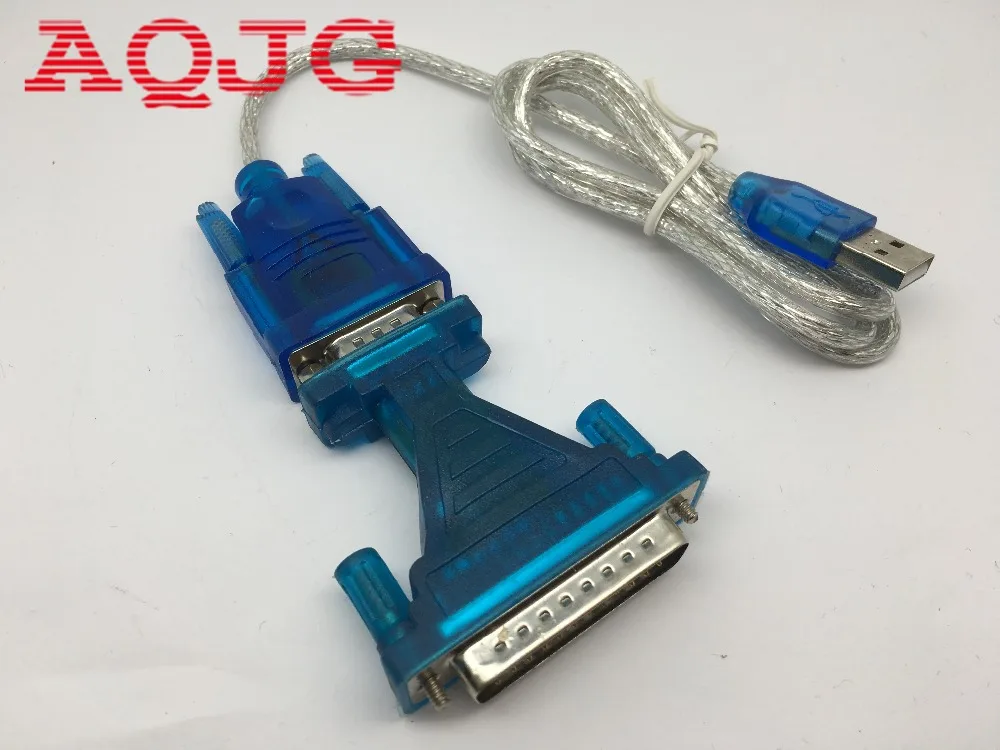 Adaptador de Cable convertidor USB 2,0 a puerto Com RS232, serie de 9 pines, DB25, DB9, para Windows 98/ ME/ 2000/Windows 0,8 M, 3 pies, AQJG, nuevo