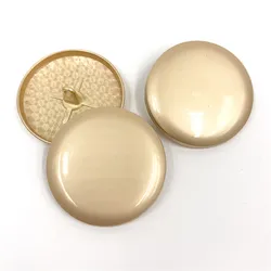 35mm 10pcs/lot Glossy metal button gold sweater coat decoration shirt buttons accessories DIY JS-0074