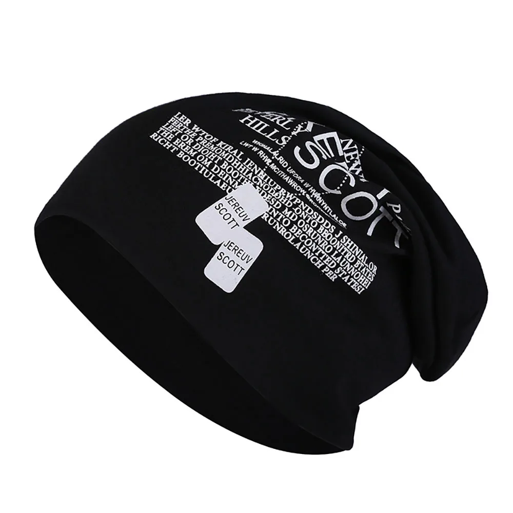 Geebro New Slouch Spring and Autumn Unisex beanie knitted hat women hats skullies hip hop head caps girl cap balaclava Hats