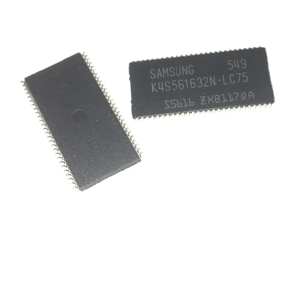 K4S561632N-LC75 importado original TSOP-54 dinâmica de armazenamento aleatório ic capacidade: 256m