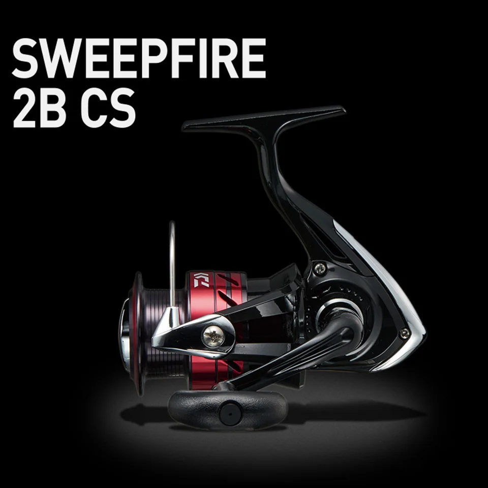 DAIWA Reel SWEEPFIRE CS Spinning Fishing Reel 1500-5000 ABS Metail Spool 2-8KG Power Hard Gear