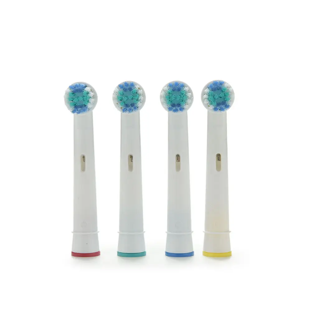 4pcs Electric Toothbrush Heads Suit Replacement Soft-bristled 4 Colors For Tooth Brush Toothbrushes Head Oral Hygiene