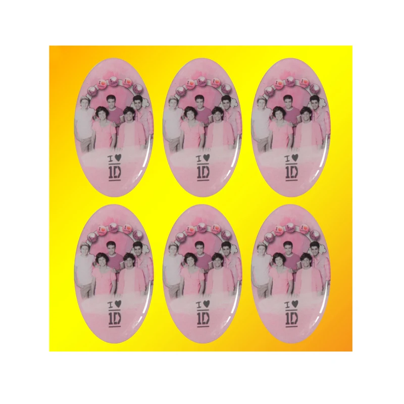 Colorful Soft Dome Label Easy to use Resin polyurethane dome clear epoxy resin dome sticker