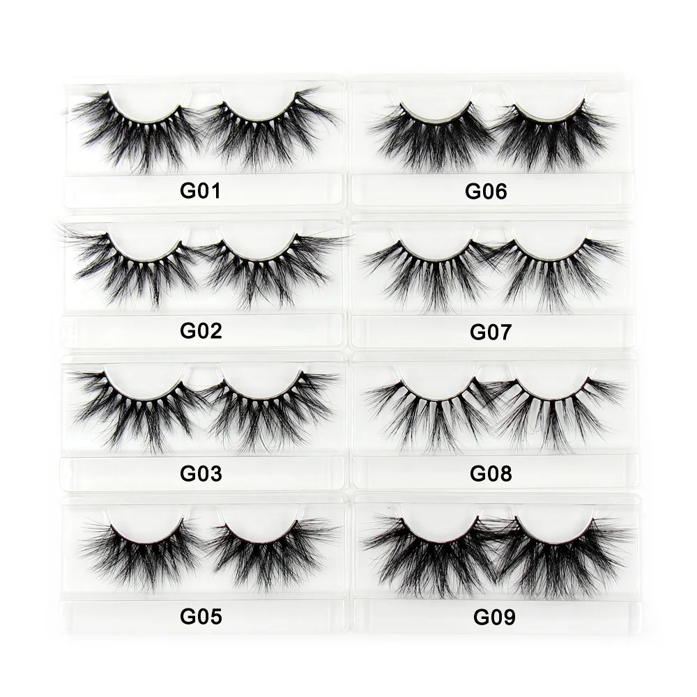 LEHUAMAO 25mm Eyelashes 5D Mink False Eyelashes Crisscross Strands Cruelty Free High Volume Mink Lashes Soft Dramatic Eye lash