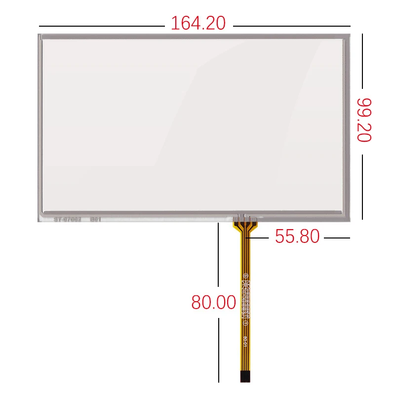 

New 7'' AT070TN92,AT070TN93,AT070TN90 touch screen digitizer,panel 165mm*100mm