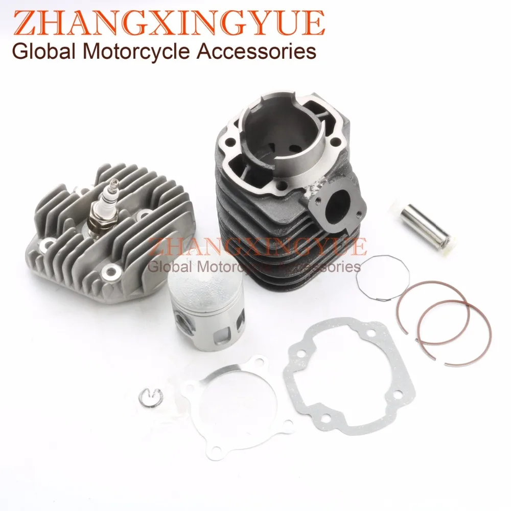 52mm Crank & Cylinder Kit & Cylinder Head & Piston Kit & Cylinder Block for MBK Booster 100 Nitro Ovetto 100 Piston pin 14mm