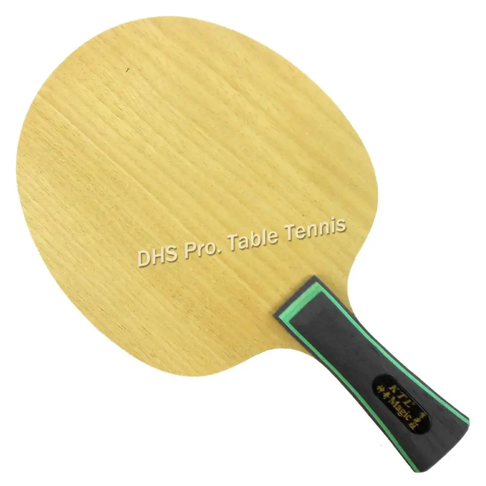 

KTL Magic wooden table tennis blade for racket pingpong paddle bat Super Thinkness 13-14cm Super Light 68-77g