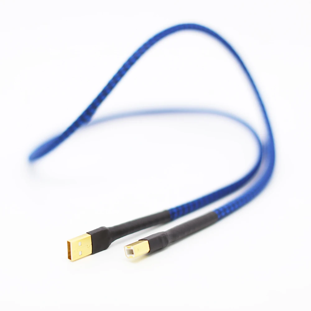 

Hifi USB Cable High Quality Type A to Type B Hifi Data Cable
