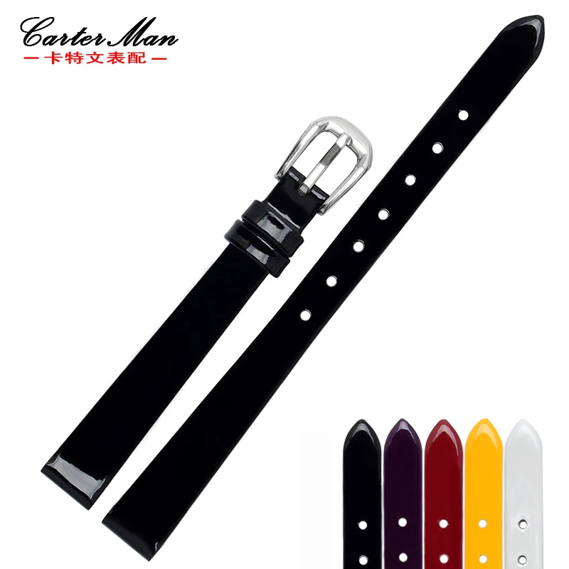 New High quality 6mm 8mm 10mm cowhide small size watchband watch strap for Fossi Women's Bracelet