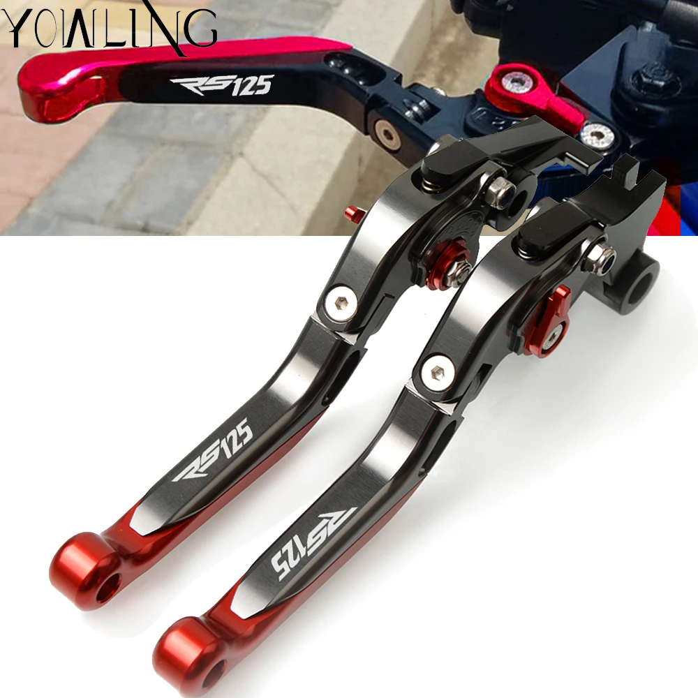 For Aprilia RS125 2006 2008 2009 2010 Motorcycle Folding handbrake Extendable handle Adjustable Brake Clutch Levers RS 125