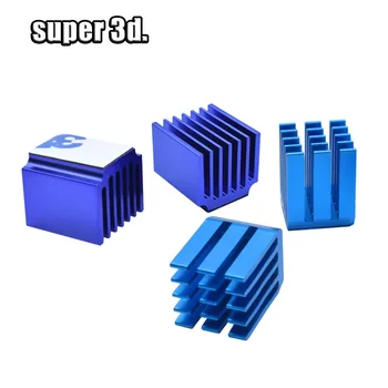 4/5/10 sztuk/partia części drukarki 3D silnik krokowy specjalny radiator chłodzący radiator dla modułów napędowych TMC2100 LV8729 DRV8825