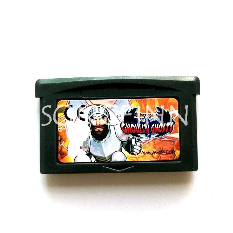 Super Ghouls N Ghosts Memory Cartridge Card for 32 Bit Video Game Console Accessories