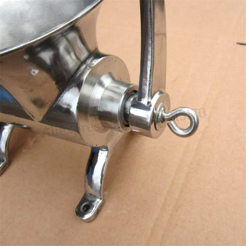 Heavy Duty 32# Manual Meat Grinder Stainless Steel Kitchen Mincer Hand Cast Vegetables Pelletizer