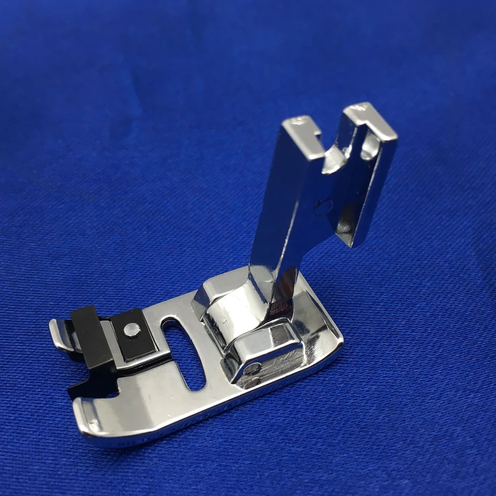 1 PCS Slant Edge Joint Presser Foot Stitch In The Ditch #P60708 For Singer Slant Needle Sewing Machines Accessories