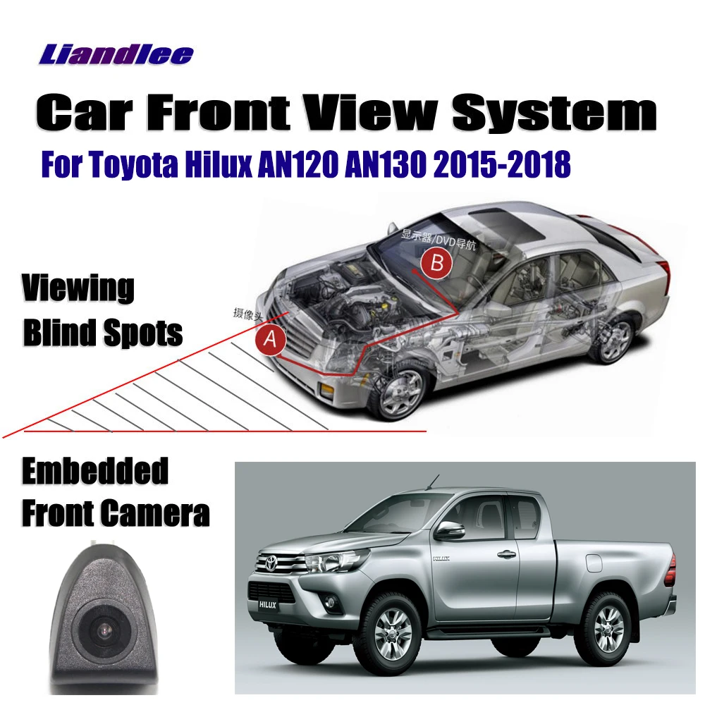 

Car Front LOGO Grill Camera For Toyota Land Cruiser Prado J150 2009-2018 Not Reverse Rearview Parking CAM Wide Angle