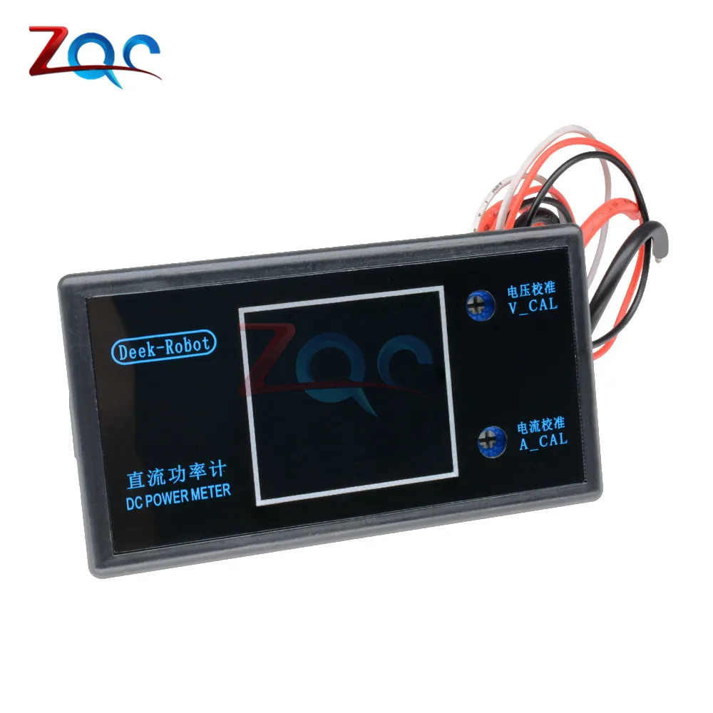 DC 0-50V 5A 250W LCD Digital Voltmeter Ammeter Wattmeter Voltage Current Power Meter Volt Detector Tester Monitor 12V 24V 36V