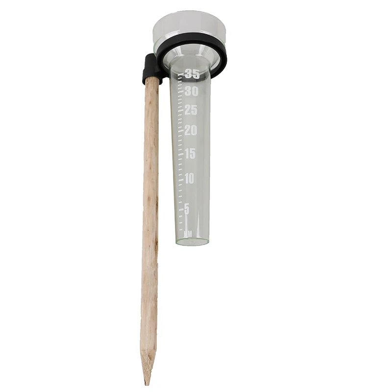 1pc New Rain Gauge Rainfall Measurement 35mm Rain Gauge for Garden Outdoor Yard Accessory