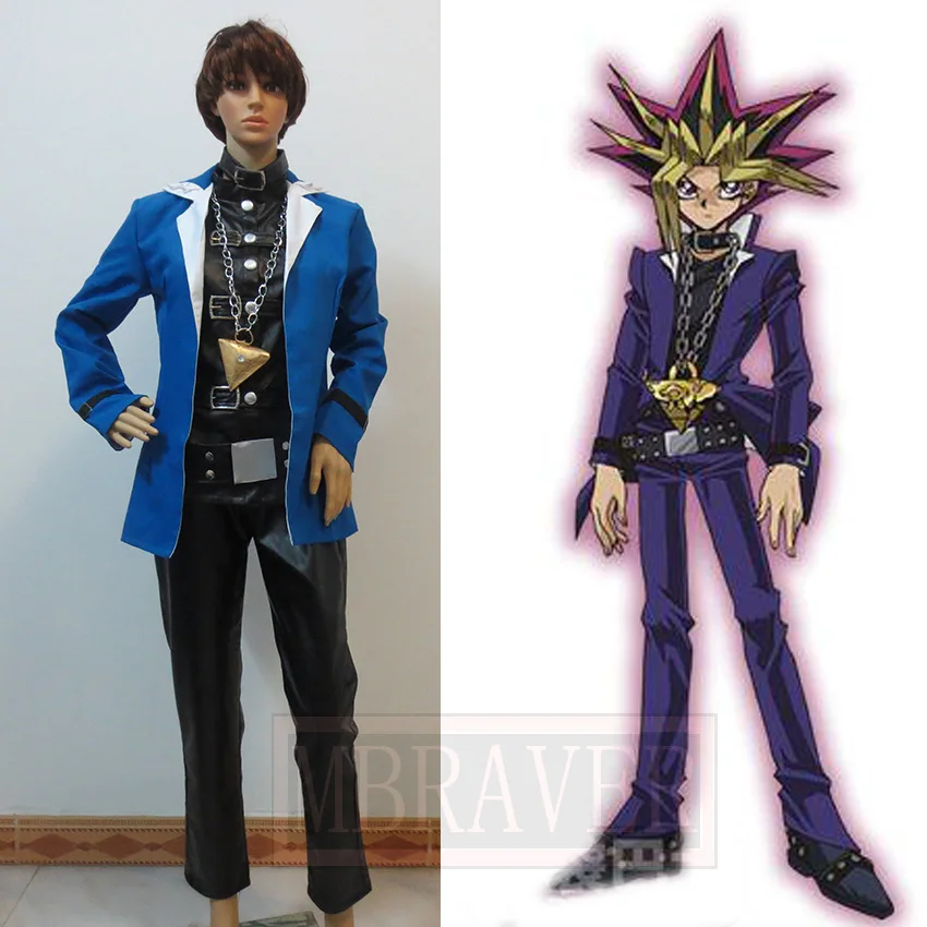 

Yu-Gi-Oh! Yu Gi Oh Muto Yugi Mutou Cosplay Uniform Costume Halloween Outfit Christmas Custom Made Any Size