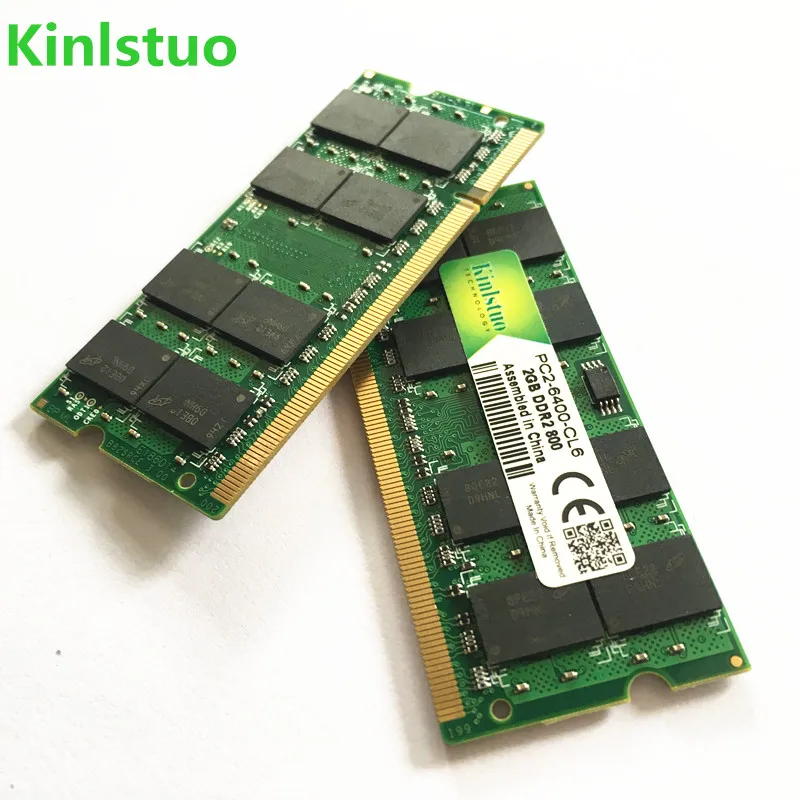 Laptop Sodimm DDR2 2GB 667MHz 800MHz PC-5300 6400 RAMs DDR2 2GB 800MHz supporto tutti i notebook DDR2