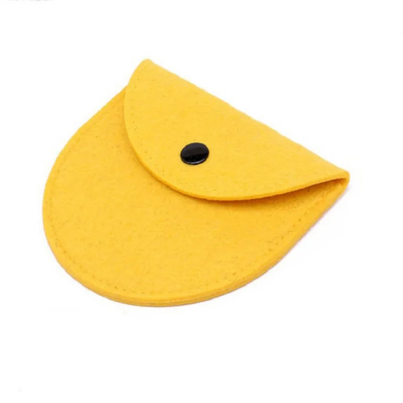 Fashion Hasp Felt Women's Small Coin Purse Female Wallet Ladies Brand Mini Handbag Card Bag Money Pouch for Girls Boys Men 2024