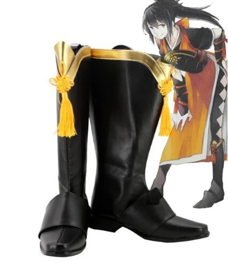 

Fire Emblem If Oboro Cosplay Boots Shoes Costume Accessories Halloween Party Boots for Adult Women Shoes