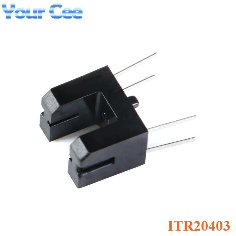 20pcs/5pcs ITR20403 Infrared IR Photoelectric Switch Sensor Trough Optocoupler Slot Type Optocoupler