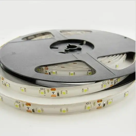 5M/roll 300 LED SMD 3528 Waterproof Flexible LED Strip Light Warm White Cool White Home Automobile Decoration