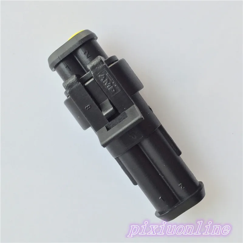 1Set 2Pin Retardancy Auto Connector Waterproof Wire Connector Plug Yl358Y Electrical Car Motorcycle Hid Drop Shippingi