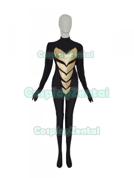 

The WASP Spandex Superhero Cosplay Costume Zentai for Women Adult Halloween Party Cosplay Suit