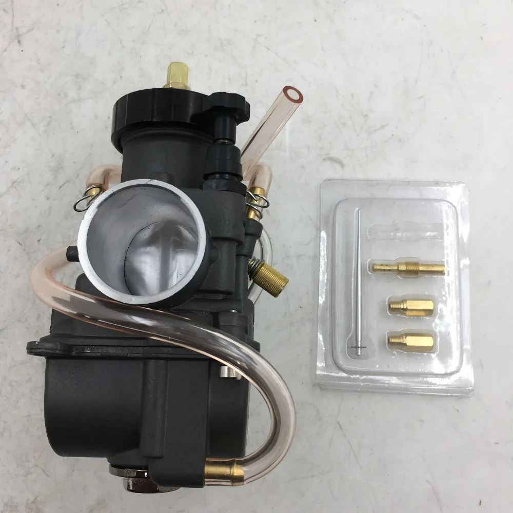 SherryBerg PWK30 30mm BLACK Carburettor Racing Round Head for Keihin Carb 30PWK  for Honda yamaha ktm suzuki carbrettor carby